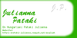 julianna pataki business card